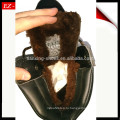 6 дюймов зимние рабочие ботинки со стальным носком и натуральная меховая подкладка